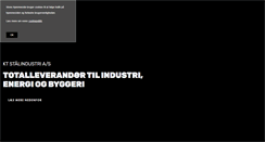 Desktop Screenshot of ktstaal.dk
